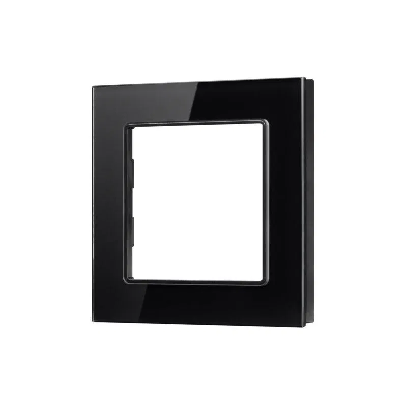 Рамка стеклянная FRM-GLARE-GS-1-BK Arlight 043787