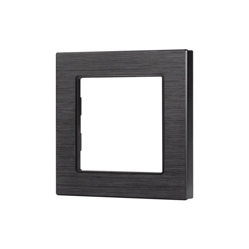 Рамка алюминиевая FRM-PRESTO-ALS-1-BK Arlight 043850