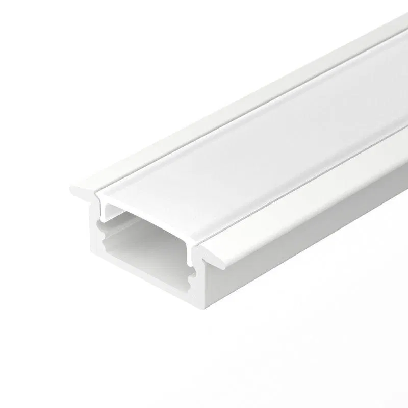 Профиль LINE-2308-F-2000 WHITE L2000 алюм. Arlight 044237(1)