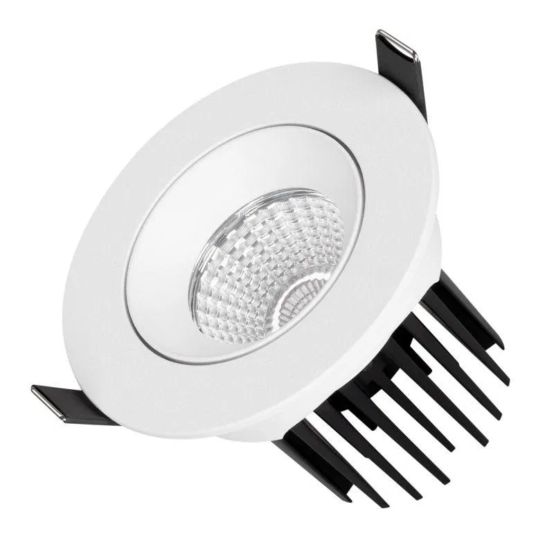 Светильник светодиодный MS-ATOLL-BUILT-TURN-R94-10W Day4000 (WH 60 deg 230В) IP54 металл Arlight 044600