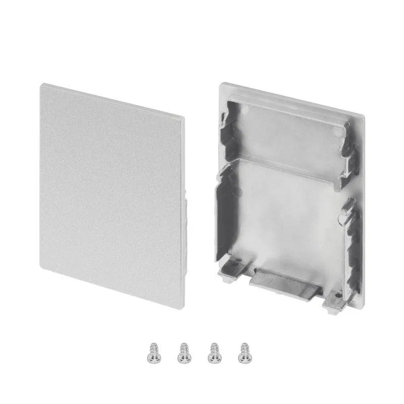 Заглушка SL-LINE-4050-3L-MIDDLE глухая пластик (комплект) Arlight 044673