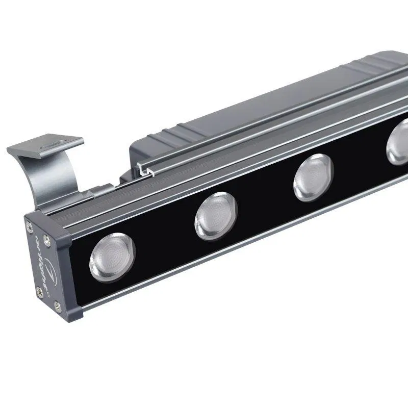 Прожектор линейный AR-LINE-300-6W Warm3000 (GR 15 deg 230В) IP65 металл Arlight 045364