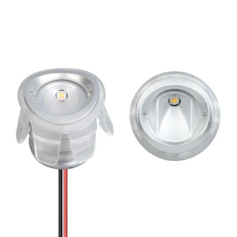 Светильник ALT-LODESTAR-HANDRAIL-R27-1.5W Warm3000 GR 30х60deg 12-24В 1.5Вт 3000К IP67 ландшафтный метал. Arlight 045490