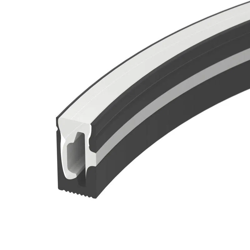 Профиль WPH-FLEX-0612-SIDE-S8-10m BLACK L10000 силикон. (уп.10м) Arlight 045785
