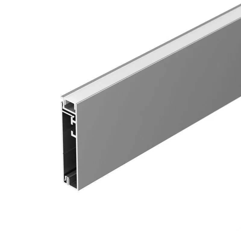 Профиль PLINTUS-H55-2000 ANOD L2000 алюм. Arlight 046389