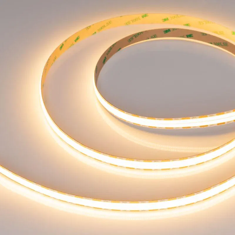 Лента светодиодная COB-X1088-12mm 24V Warm 2700К 22Вт/м IP20 (уп.5м) Arlight 046933