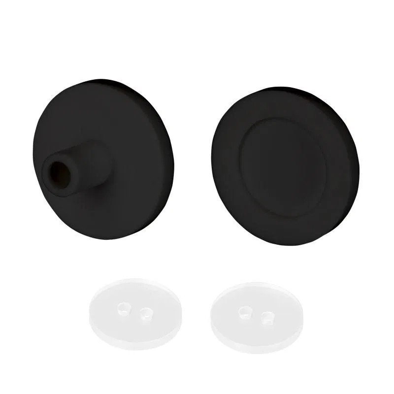 Заглушка ARL-MOONLIGHT-ROUND-25-CAP-TOP-SET-BLACK силикон (комплект) Arlight 047067