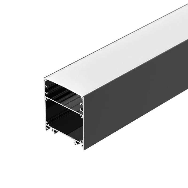 Профиль LINE-6070-3000 ANOD BLACK L3000 алюм. Arlight 047506