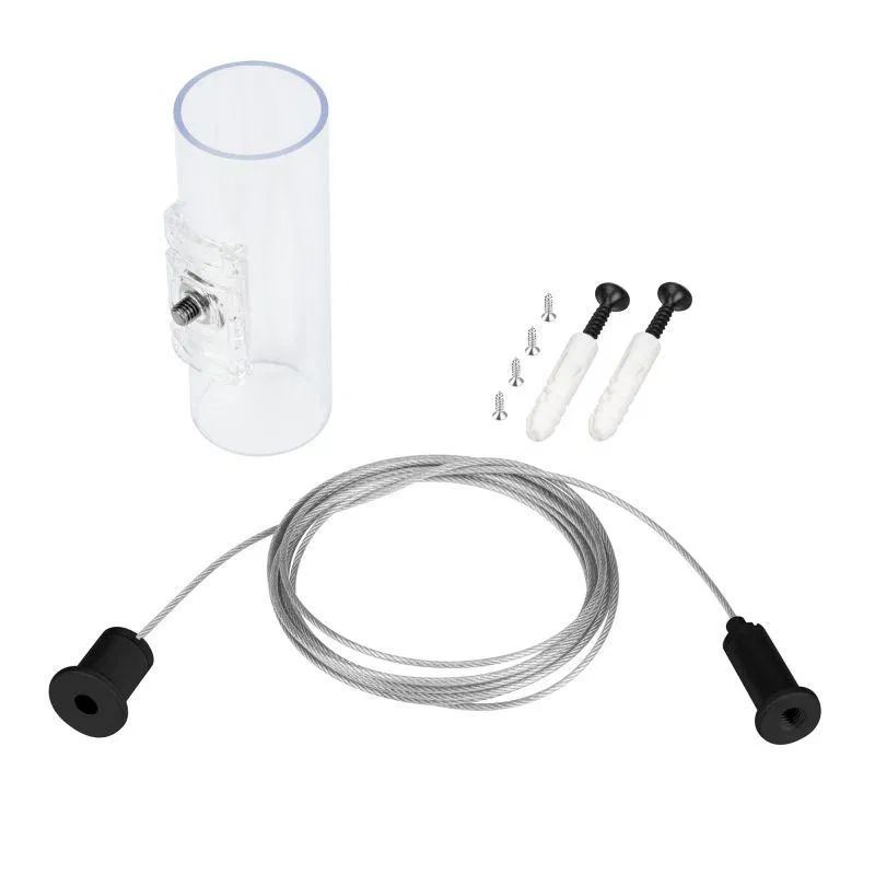 Подвес MOONLIGHT-HR-LIFT-SIDE-VR-D25-0080 Black металл (комплект) Arlight 048390