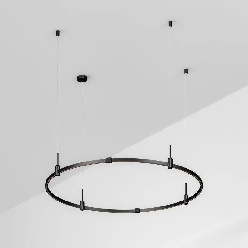 Трек ART-APRIORI-ROUND-HANG-R1200 BK IP20 метал. Arlight 048490