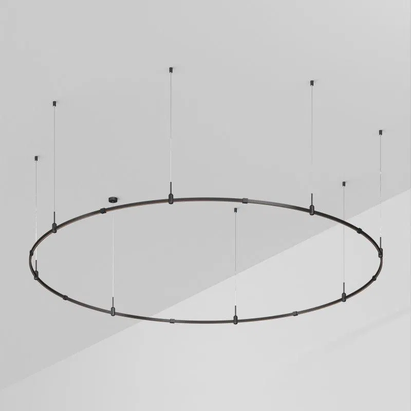 Трек ART-APRIORI-ROUND-HANG-R3000 BK IP20 метал. Arlight 048493