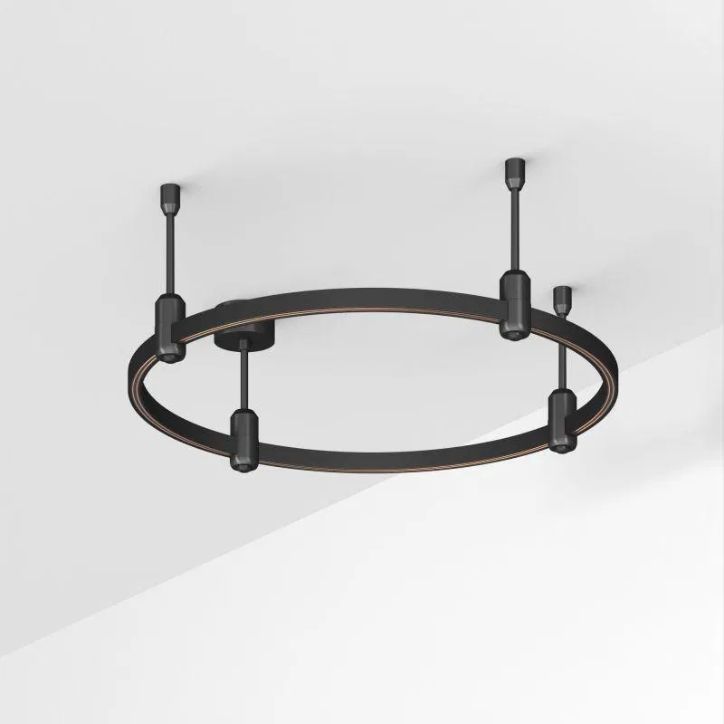 Трек ART-APRIORI-ROUND-ROD-200-R600 BK IP20 метал. Arlight 048494