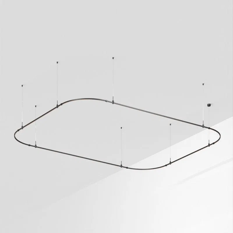 Трек ART-APRIORI-RECTANGLE-SOFT-HANG-4500х3500 BK IP20 метал. Arlight 048539