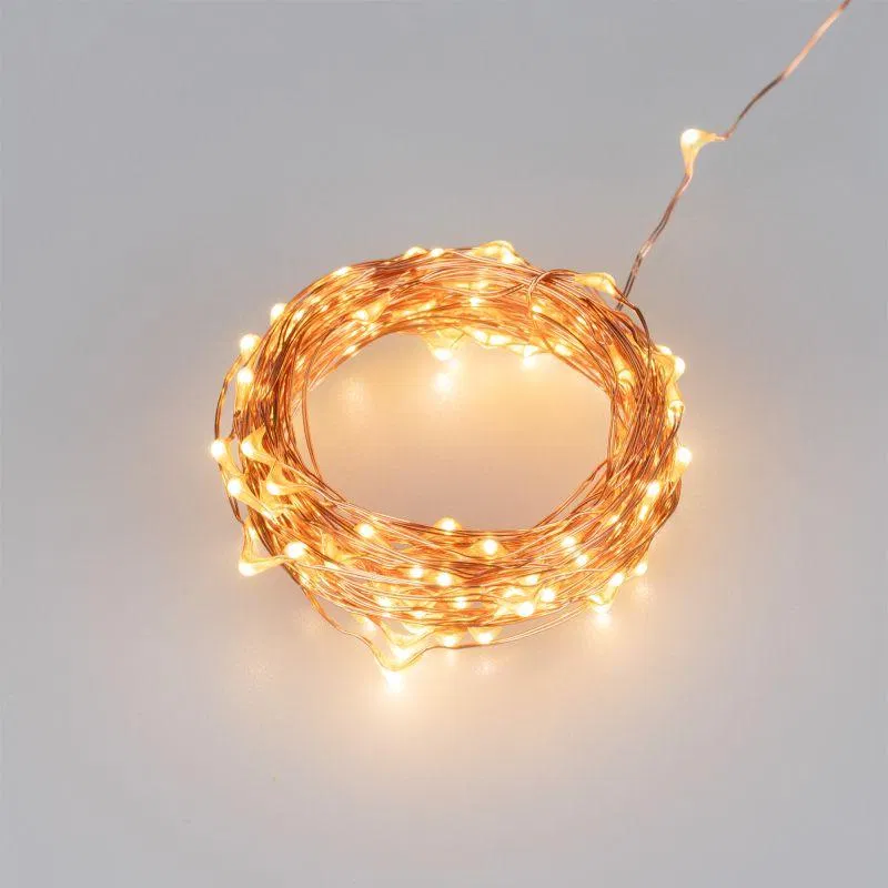 Гирлянда светодиодная ARD-DEW-HOME-10000-100LED-LIVE Warm3000 5V USB ПДУ IP20 Ardecoled 048708 Arlight