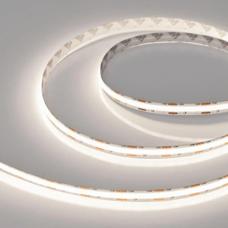 Лента светодиодная COB-X560-10mm 24V Day 4000К 9.6Вт/м IP20 (уп.10м) Arlight 049059