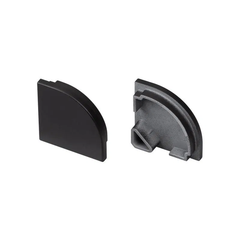 Заглушка SL-KANT-H20 BLACK глухая пластик (комплект) Arlight 049404