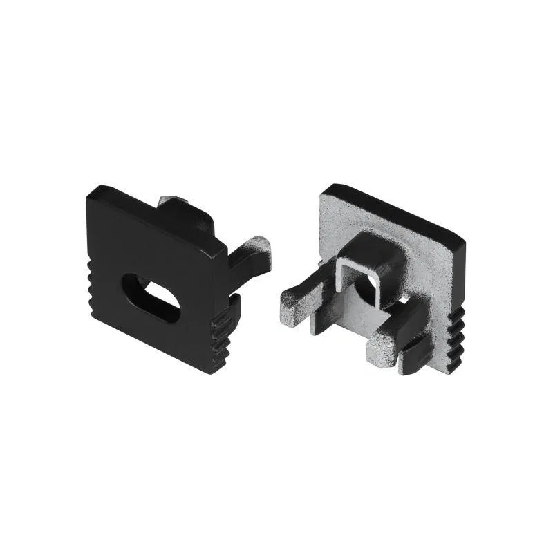 Заглушка SL-MINI-10 BLACK с отверстием пластик (комплект) Arlight 049415
