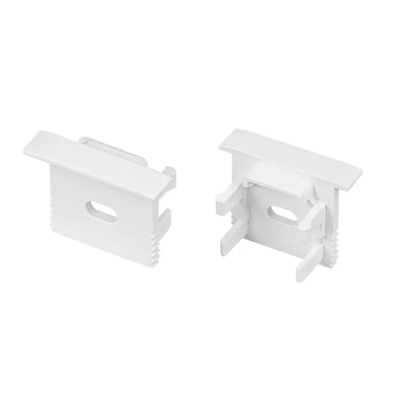 Заглушка SL-MINI-15-F WHITE с отверстием пластик (комплект) Arlight 049459