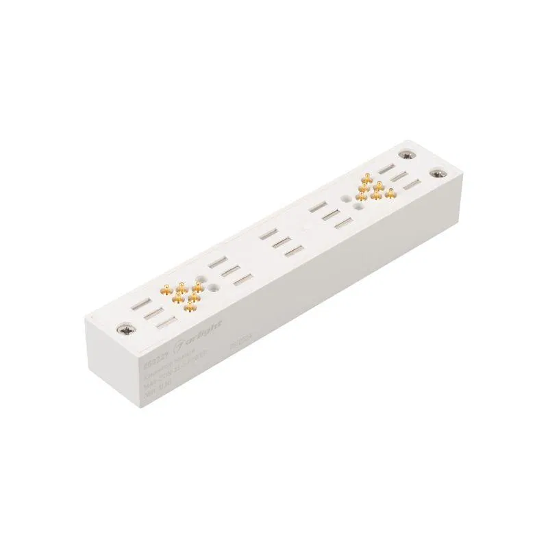 Коннектор прямой MAG-CON-25-I-POWER (WH. 5LN) IP20 пластик Arlight 050229
