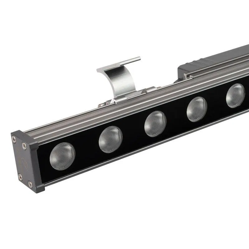 Прожектор линейный AR-LINE-500-12W Warm2700 (GR 15 deg 230В) IP65 металл Arlight 051756