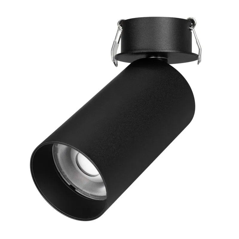 Светильник светодиодный SP-GABI-BUILT-FLAP-R60-12W Warm3000 (BK 60 deg 230В) IP40 металл Arlight 052359