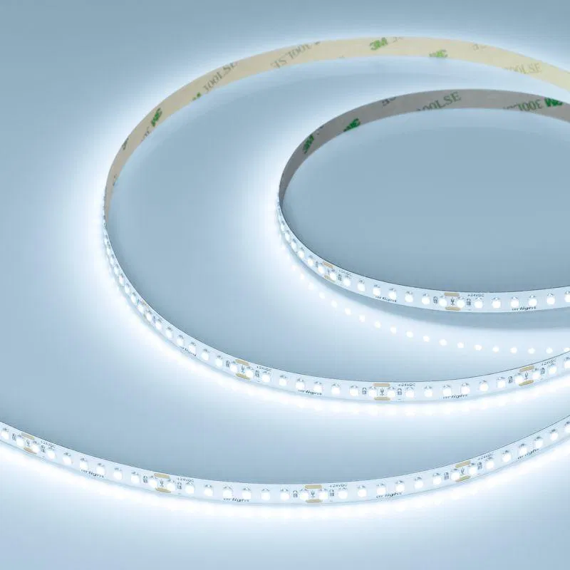 Лента светодиодная UL-A176-8mm 24V Cool 8000К 15Вт/м IP20 (уп.5м) Arlight 052599