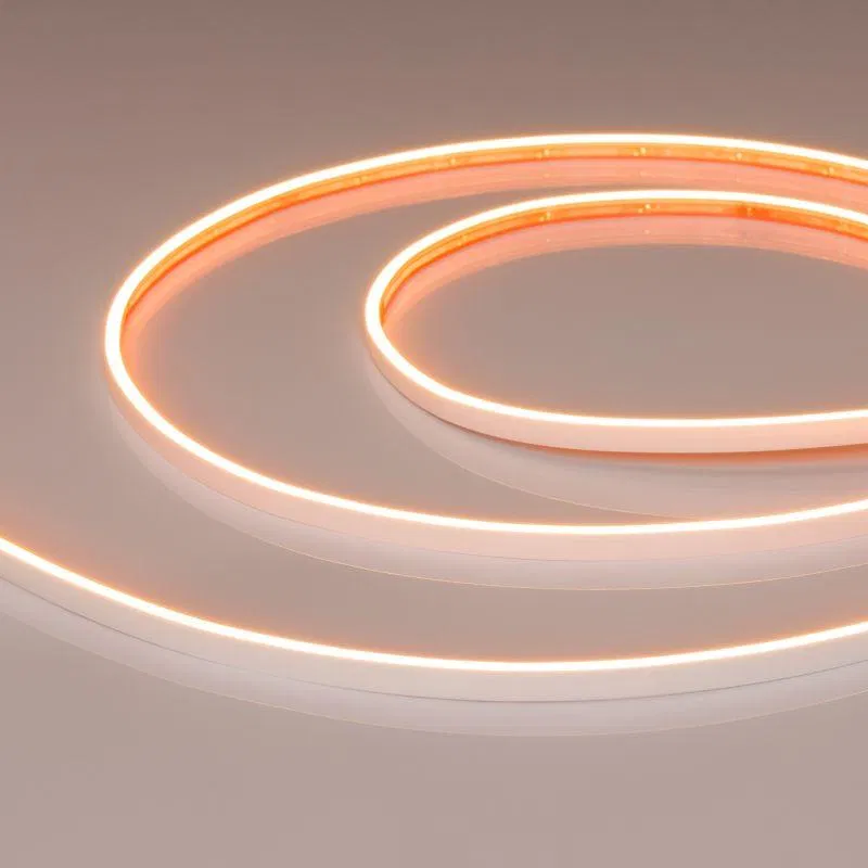 Лента светодиодная VELA-M240-2.5х6mm 24В Warm2400 5Вт/м IP65 узкая герметичная (уп.5м) Arlight 053270