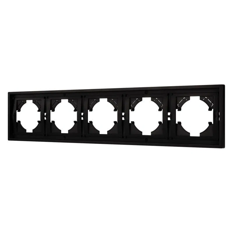 Рамка 5-м FRM-TENDO-PL-5-BK пластик. черн. Arlight 053852