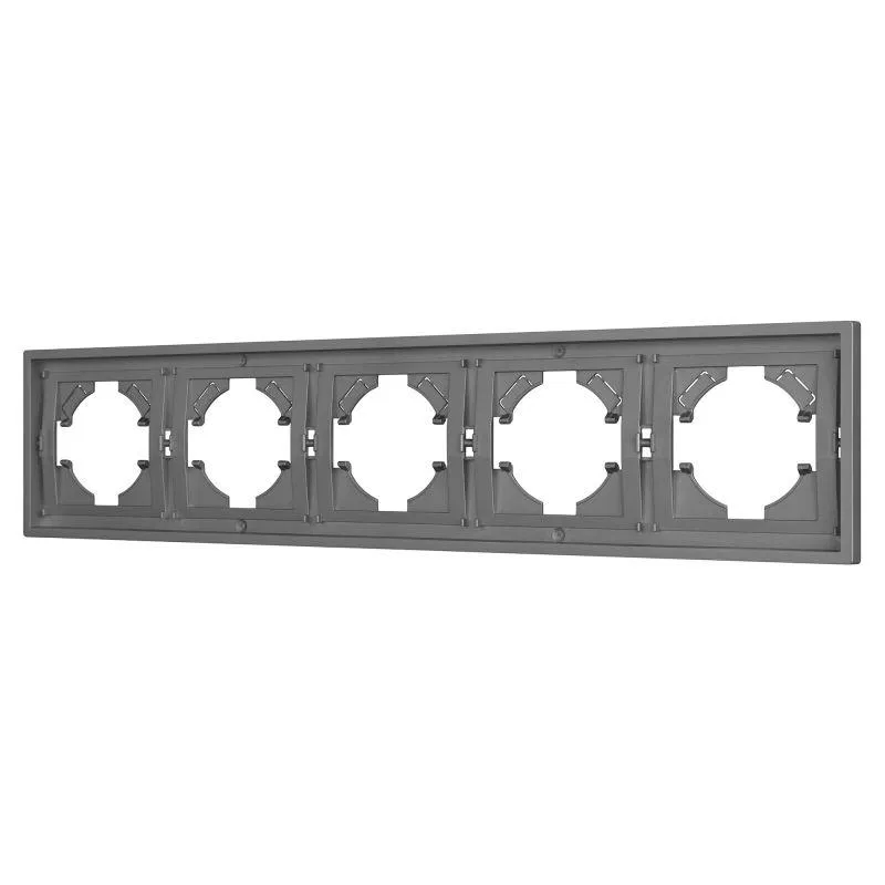 Рамка 5-м FRM-TENDO-PL-5-GR пластик. сер. Arlight 053853