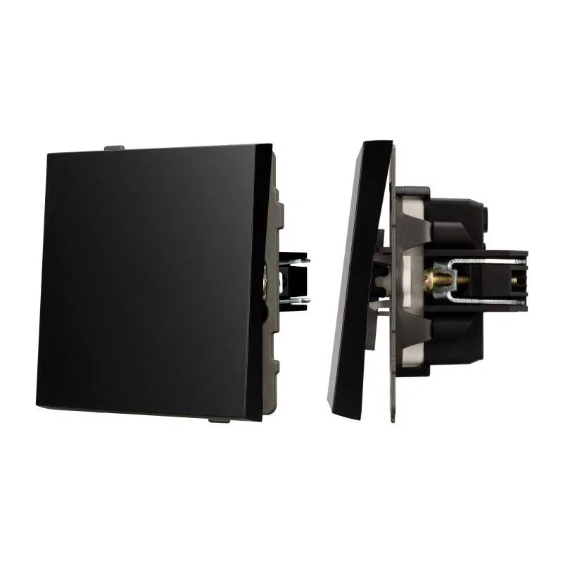Выключатель непроходной 1-кл. SWT-TENDO-MK01-PL-BK 10А 230В механизм Arlight 054035
