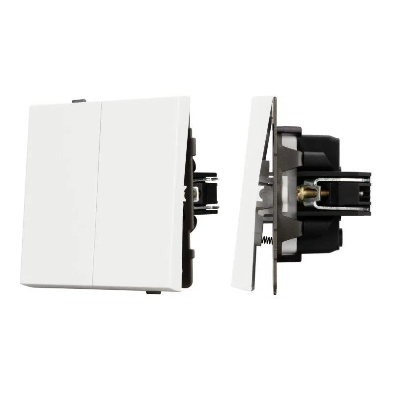 Выключатель управления шторами SWT-TENDO-MKR2-SFPL-WH 10А 230В механизм Arlight 054561