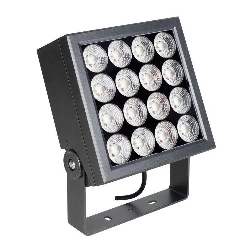 Светильник ALT-BLOCK-S220x220-50W Warm3000 GR 36 deg 230В 50Вт 3000К IP66 метал. Arlight 054757