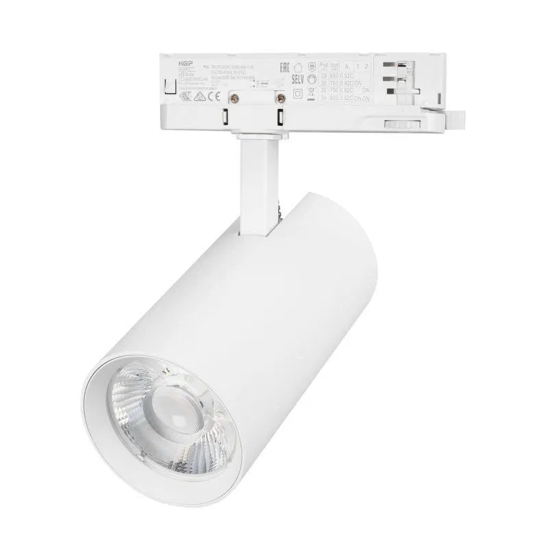 Светильник светодиодный LGD-GERA-4TR-R90-30W Day4000 WH 36deg 230В IP20 30Вт 4000К метал. Arlight 055131