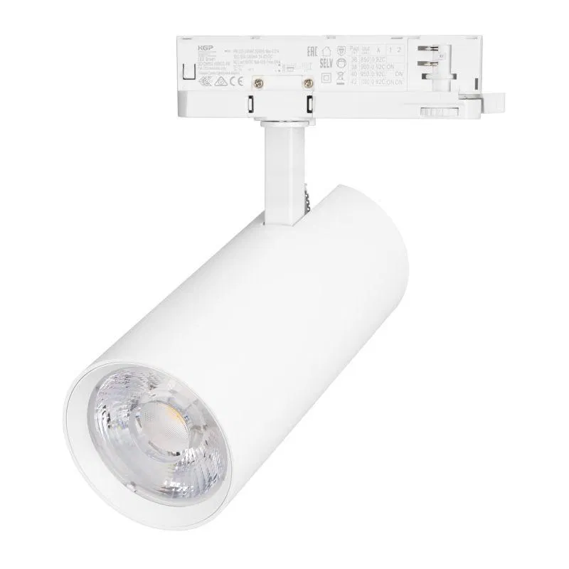 Светильник светодиодный LGD-GERA-4TR-R90-40W Warm3000 WH 15deg 230В IP20 40Вт 3000К метал. Arlight 055162