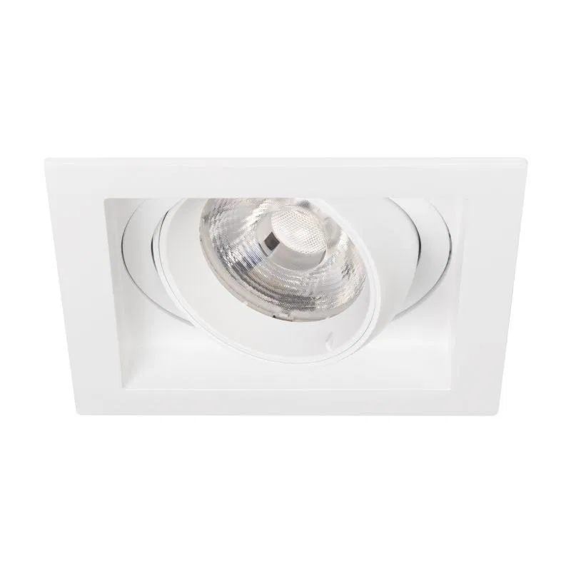 Светильник MS-VORTEX-BUILT-S117x117-20W Day4000 WH-WH 40 deg 230В 20Вт 4000К IP20 метал. Arlight 057919