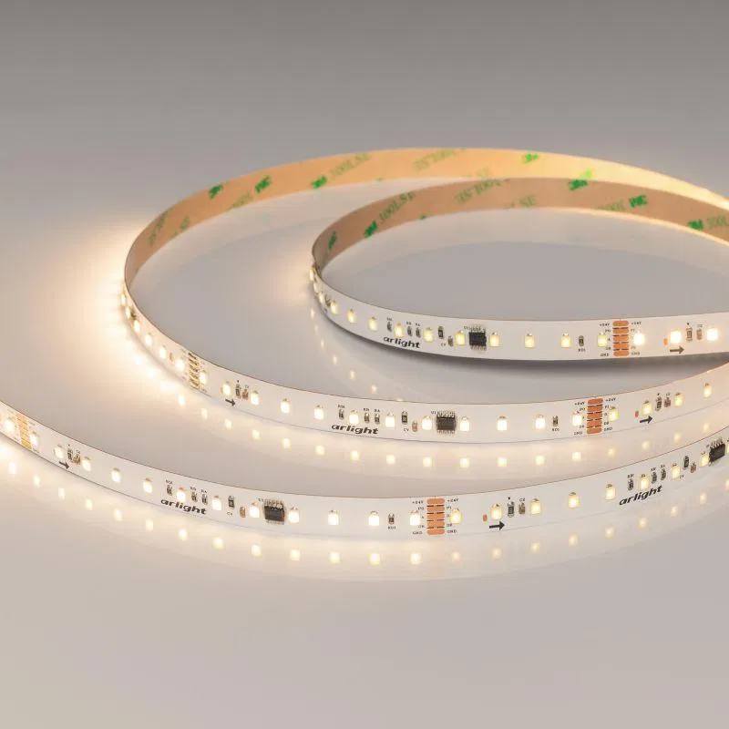 Лента светодиодная DMX-A96-12mm 24В Warm3000-PX12 14Вт/м IP20 CRI>90 (уп.5м) Arlight 058173