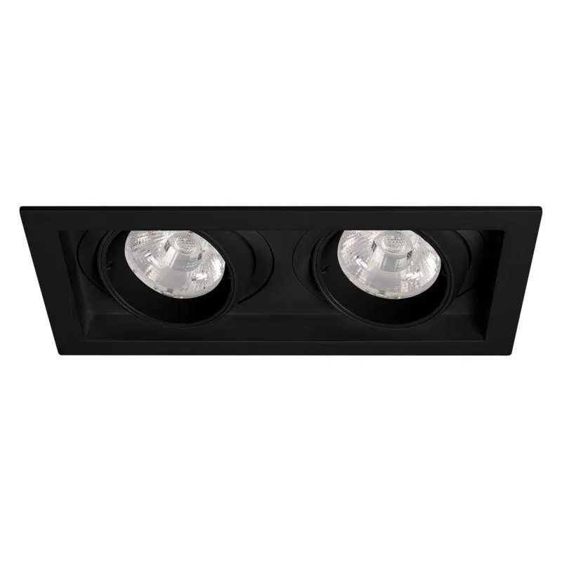 Светильник MS-VORTEX-BUILT-S210x117-2x20W Warm3000 BK-BK 20 deg 230В 2х20Вт 3000К IP20 метал. Arlight 058442