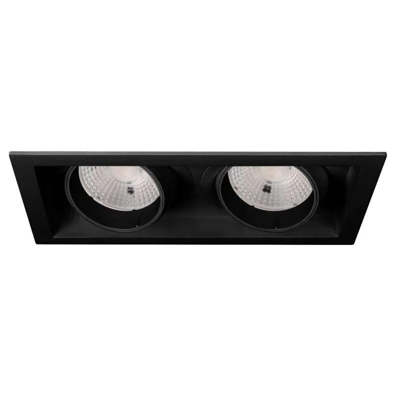 Светильник MS-VORTEX-BUILT-S250x140-2x30W Warm3000 BK-BK 50 deg 230В 2х30Вт 3000К IP20 метал. Arlight 058448