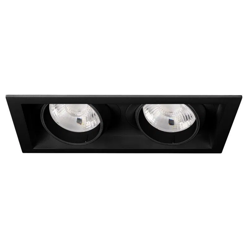 Светильник MS-VORTEX-BUILT-S250x140-2x30W Warm3000 BK-BK 17 deg 230В 2х30Вт 3000К IP20 метал. Arlight 058450
