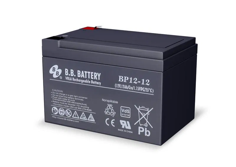 Аккумулятор 12В 12А.ч BP 12-12 B.B. Battery 1906650А