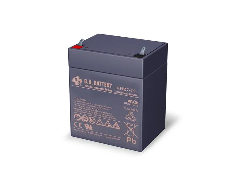 Аккумулятор 12В 7А.ч SHR 7-12 B.B. Battery 1906662А