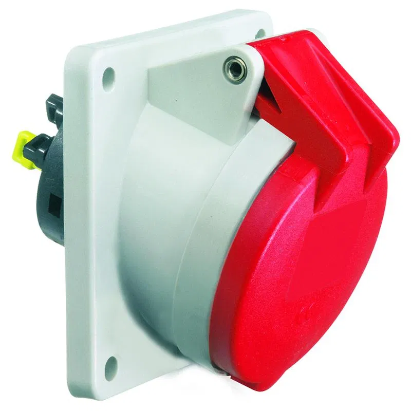 Розетка встраиваемая 16А 5п 6ч 400В IP44 75х75 Quick Connect Bals 12980