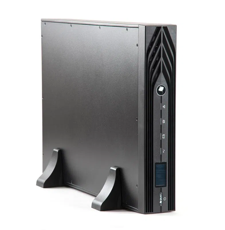 Источник бесперебойного питания SKAT-UPS 10 000 RACK 220В 7 7кВт 16/18/20 АКБ внешн. On-Line синусоида Бастион 494