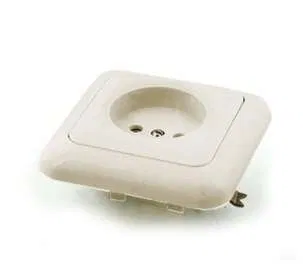 Розетка 1-м СП РС10-005 10А IP20 бел. БЕЛ. ЦЕРКОВЬ РС10-005 Белоцерковское УПП УТОС