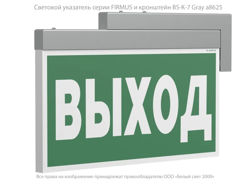 Указатель световой BS-FIRMUS-10-S1-24 Gray Белый свет a19354