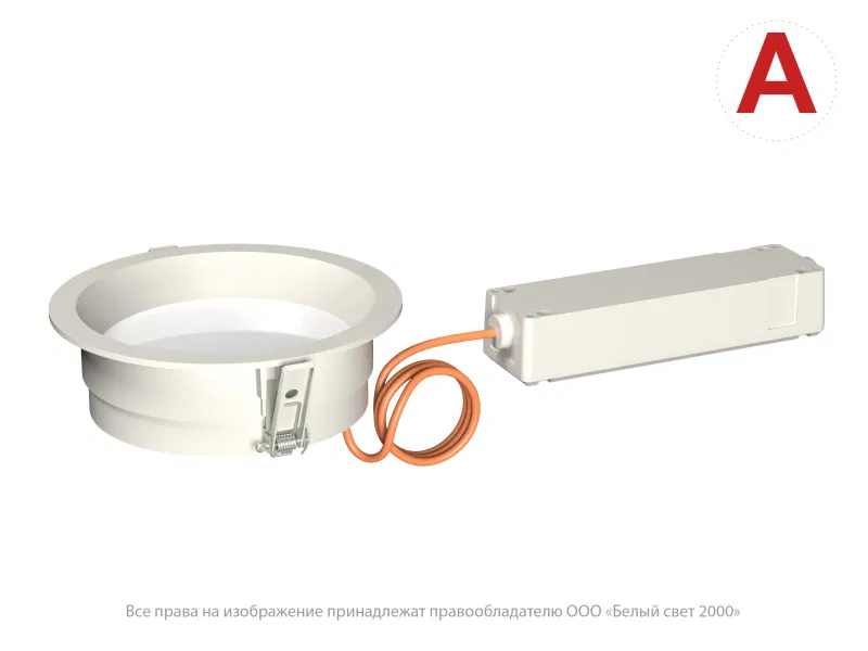 Светильник аварийный BS-DL-10-L1-LED V02 White 4000К Белый Свет a29249