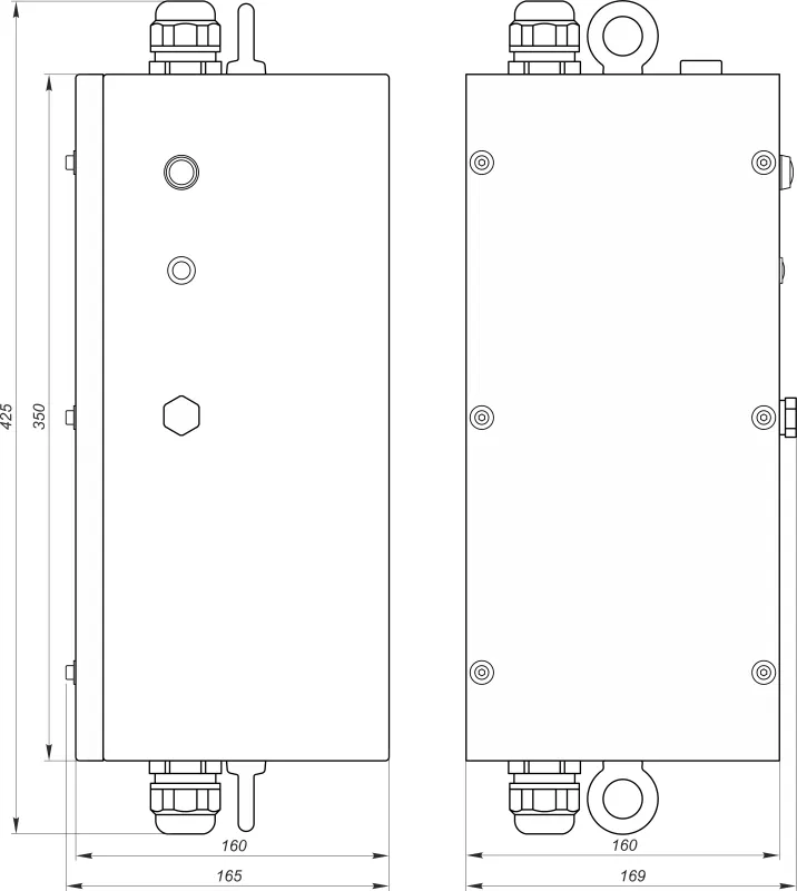 Блок аварийного питания БАП BS-STABILAR2-51-B5-UFO BOX IP65 ICE20 (1.0-120Вт / = 190-260В) Белый Свет a30111