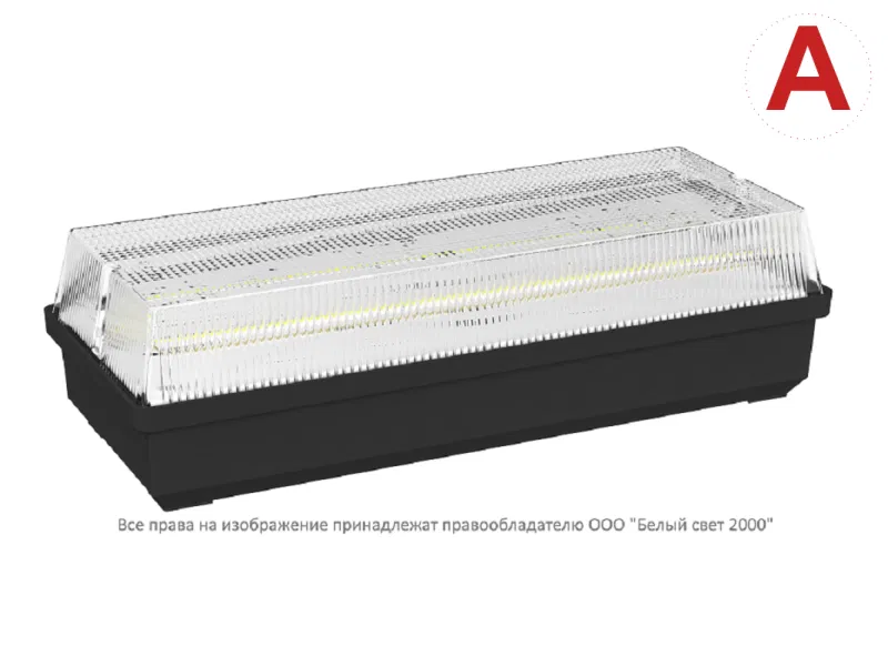 Светильник аварийный BS-UNIVERSAL-88-L3-STABILAR2 5000К Black Белый свет a32287