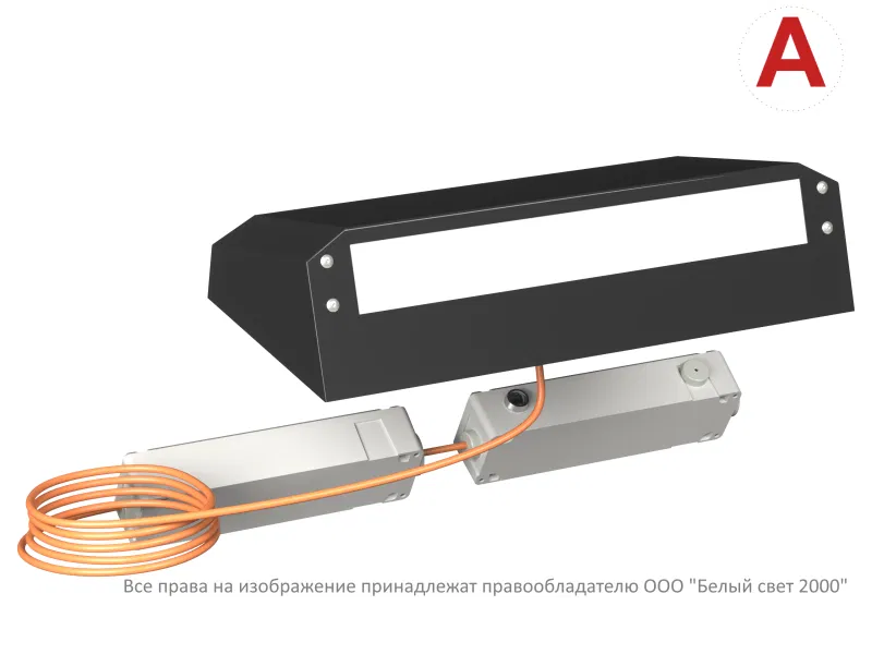 Светильник BS-CUSTOS-51-L1-INEXI2 4000К Black (-60) аварийный черн. Белый свет a32352
