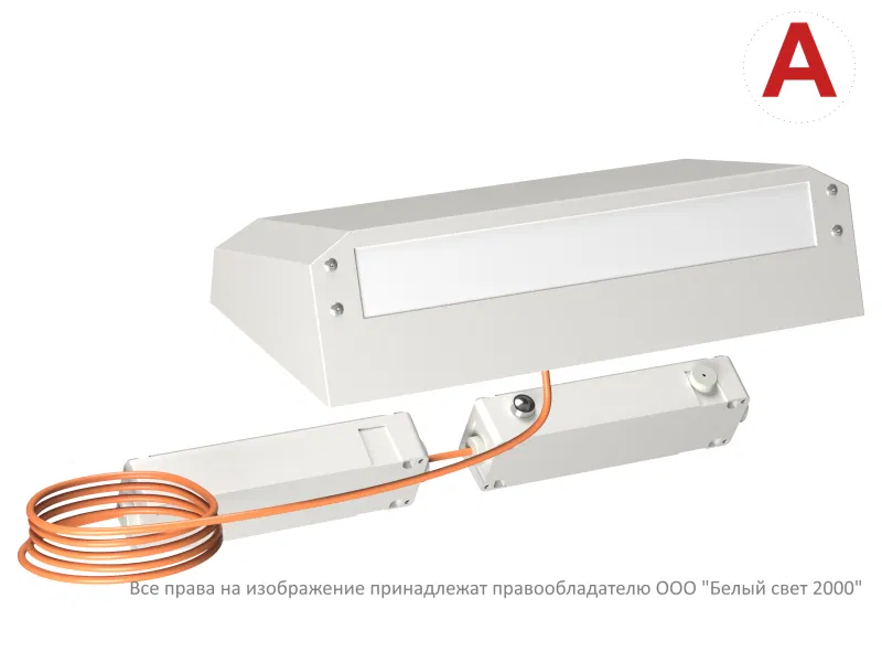 Светильник BS-CUSTOS-51-L1-INEXI3-AUTOTEST-MSS3 4000К White (-60) аварийный бел. Белый свет a32394